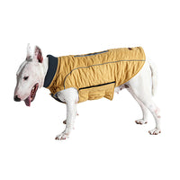 Reflective Winter Pet Dog Coat Puppy Vest Dog Jacket Pets Clothes Yellow