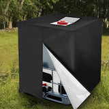 420D Oxford IBC Tank Cover for 1000L Water Storage with Zipper Black