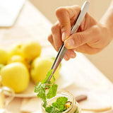 7Pcs Kitchen Cooking Tongs Tweezers for Chef Serving Food Grill BBQ