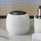 Ultrasonic Retainer Cleaner Machine 45kHz Ultrasonic Dentures Cleaner for Night Guards Braces  Aligner White