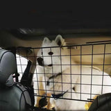 Adjustable Pet Gate for Cars SUVs Hatchbacks Iron 90-145cm