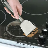 3 PCS Stainless Steel Ice Scraper Kit for Freezer Kitchen Grease Adhesive