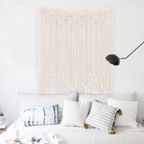 Boho Macrame Tapestry Woven Wall Hanging Tassel Macrame Home Wedding Party Decor