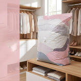 4PCS Self Compression Storage Bags Vacuum-Free Clothes Storage Bags for Bedding Clothing Moving Travel Organization