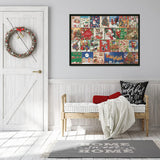 1000Pcs Advent Calendar Jigsaw Puzzles 25 Days Christmas Countdown Puzzles Gift