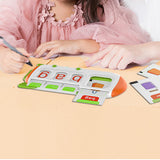 162PCS Phonics Learning Toy Set – Flash Cards Speak & Spell Montessori Educational Game