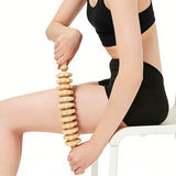 Wooden Massage 12  Roller for Legs and Thighs Handheld Fascia Blaster Tool for Muscle