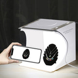 LED Light Box Photography Photo Studio Portable Tent Backdrop Lighting Cube