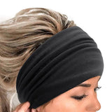6 PCS Wide Headbands for Women Non-Slip Elastic Boho Style for Sports Yoga Daily Wear