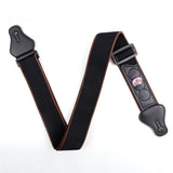 Guitar Strap for Acoustic Electric Classic and Bass Guitars Black