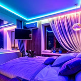 5m Waterproof RGB LED Strip Bluetooth 5050 with APP Control