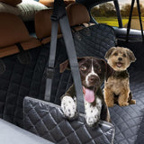Pet Auto Seat Cover Back Seat Hammock Protector for Dogs Style 2
