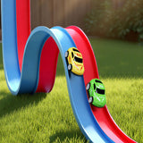 DIY Dual Color Flexible Race Track Car Toy