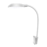 Clip On LED Aquarium Light USB Powered Fish Tank Lamp for Fish Tanks Aquatic Plants White
