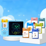Talking Flash Cards Toy with 510 Words and Drawing Tablet for Boys and Girls Blue