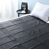 PU Leather Waterproof Bed Sheet Protector 200×220 cm