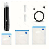 Portable Handheld Vacuum Sealer Type C Charging with 30 Reusable Bags