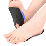 Thin Shoe Inserts High Arch Support Insoles with 3 Adjustable Heights