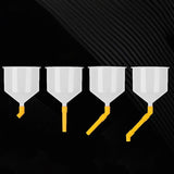 15 Piece Car Radiator Coolant Refill Funnel Kit Spill Proof Cooling System Tool
