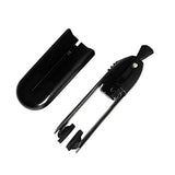 Portable Eye Glasses Cleaner Fiber Cleaning Brush Spectacles Eyeglass Wiping Brush Black