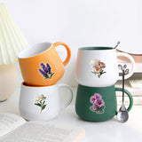 100 Pcs Natural Flower Stickers for Scrapbooking Self-Adhesive DIY Water Bottle Cards Decoration