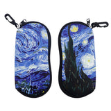 Sunglasses Soft Case Zipper Eyeglass With Belt Clip Travel Case Bag Style 3