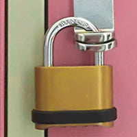 Combination Padlock Security Hidden Password Lock for Home Garage Garden