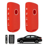 2 PCS Silicone Key Cover Compatible with Mazda CX-3 CX-4 CX-5 CX-30 Style 3