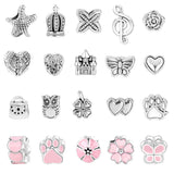 DIY Kids Bracelet Making Kit with Charms & Beads Jewelry Craft Set for Girls’ Gifts Pink