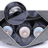 Large Mummy Bag Multi-Pocket Travel Nappy Tote Shoulder Bag Navy