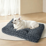 Dog Bed Pet Calming Washable Soft Warm Plush Mattress Cushion