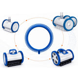 2 PCS Blue Front Tire Kit for Poolvergnuegen Replacement Pool Tires for Hayward Phoenix