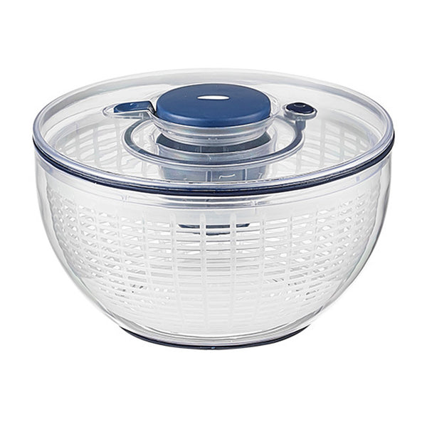 5L Vegetable and Fruit Dryer Multifunctional Salad Spinner Dark Blue