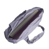 Large Yoga Mat Carrying Bag with Side Pocket Yoga Tote Bag Gym Bag Purple