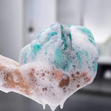 4PCS Bath Sponges Loofahs Exfoliating Cleaning Bath Body Scrubber Balls for Women Men Washing
