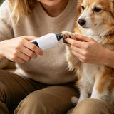 Nail Trimmer with LED Display with 6 Speed Modes for Dogs Cats