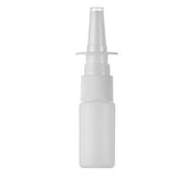 10 Pcs White PET Spray Bottles 5ml Refillable Fine Mist Pump White