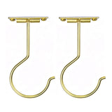 Self Adhesive Banana Hook Under Cabinet Foldable Banana Hanger for Kitchen Gold