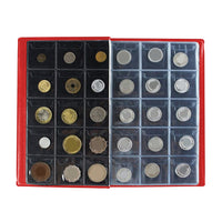 240-Pocket Coin Collection  Album Coin Storage Book Coins Display Case Red