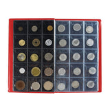 240-Pocket Coin Collection  Album Coin Storage Book Coins Display Case Red