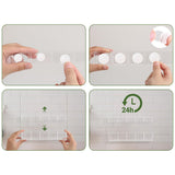 Door Mounted Acrylic Straw Holder Set for Cabinet Door Tumbler Straw Storage Organizer