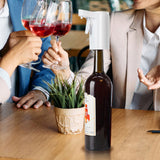 Smart Touch Screen Electric Wine & Spirit Dispenser – Automatic Pourer White
