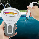 2-in-1 Swimming Pool Water Tester Handheld Chlorine and PH Meter