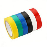 12 PCS Electrical Insulating Tape Flame Coloured Insulation Tapes