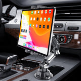 Adjustable Car Mount for Tablet iPad Cell Phone Holder Stand
