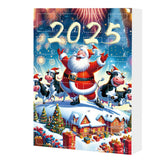 Christmas Cow Advent Calendar – 24-Day Blind Box Ornaments Set for Tree Style 2