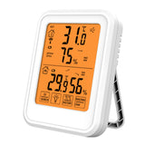 Indoor Digital Thermometer Wireless Humidity Meter with Remote Temperature Sensor