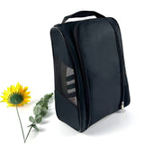 Zipper Golf Shoe Carry Bag with Top Handle Golf Accessories