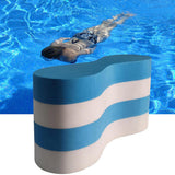 EVA Foam Swimming Pull Float Leg Trainer Clip Training Aid for Adults Beginners Blue