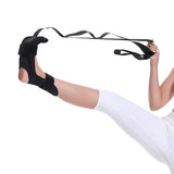 Hamstring Stretcher Stretching Strap Ligament Stretching Belt  for Dancing Pilates Yoga Black